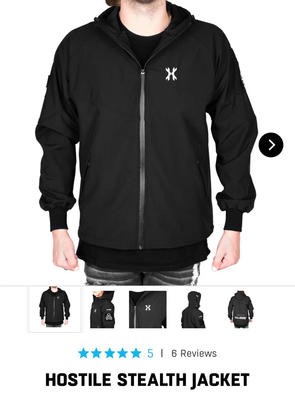 HK Army Hostile Stealth jacket